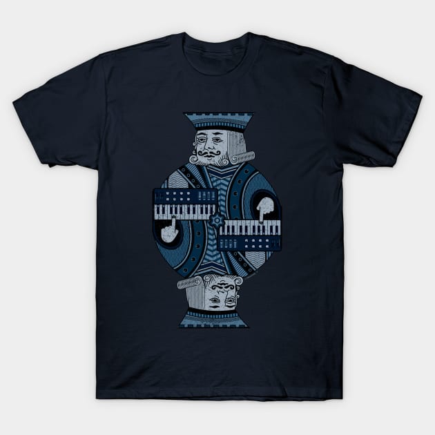 Synthesizer King T-Shirt by Mewzeek_T